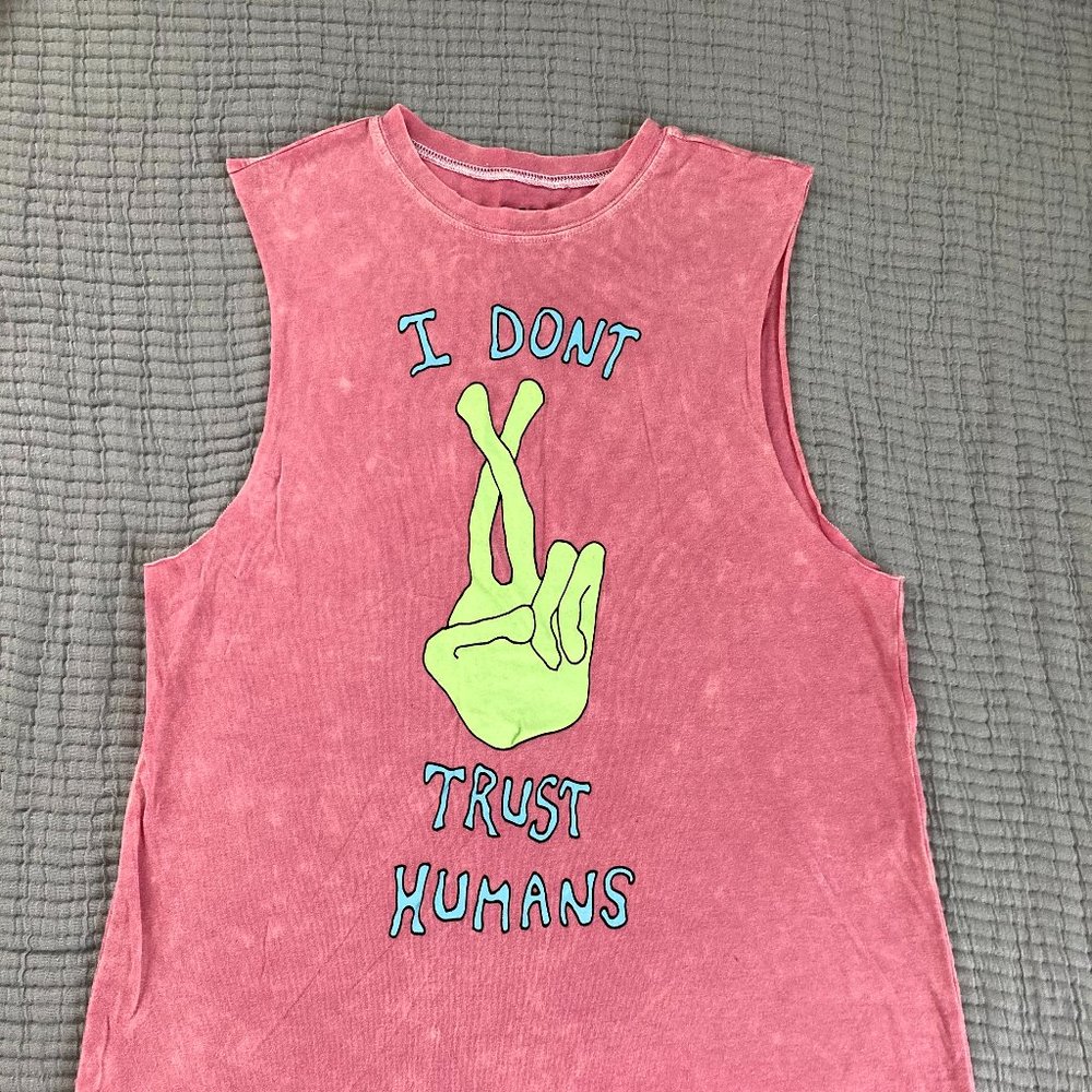 Jac Vanek Graphic Cutoff T-Shirt